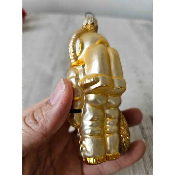 Patricia breen Gold astronaut diver ornament vintage Xmas tree - Picture 6 of 10